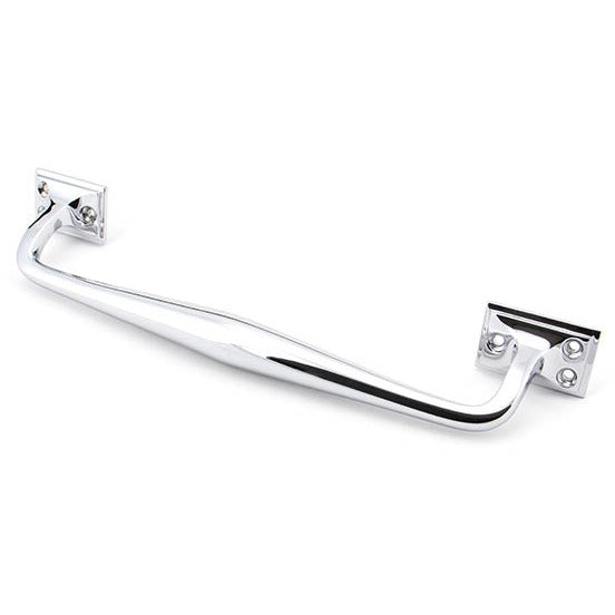 From The Anvil - 300mm Art Deco Pull Handle - Polished Chrome - 45457 - Choice Handles