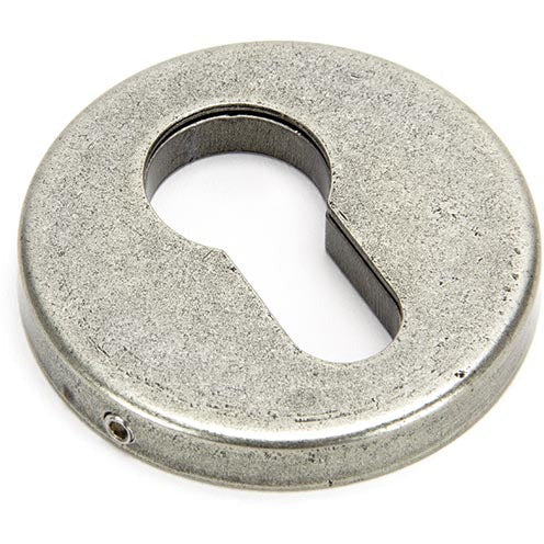 From The Anvil - 52mm Regency Concealed Escutcheon - Pewter Patina - 45467 - Choice Handles