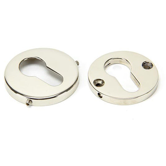 From The Anvil - 52mm Regency Concealed Escutcheon - Polished Nickel - 45474 - Choice Handles