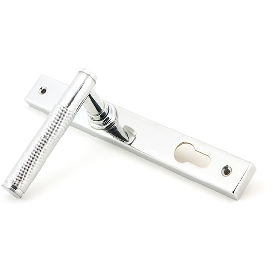 From The Anvil - Brompton Slimline Lever Espag. Lock Set - Polished Chrome - 45525 - Choice Handles