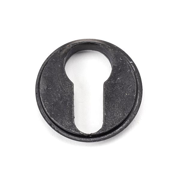 From The Anvil - Round Euro Escutcheon (Square) - External Beeswax - 45726 - Choice Handles