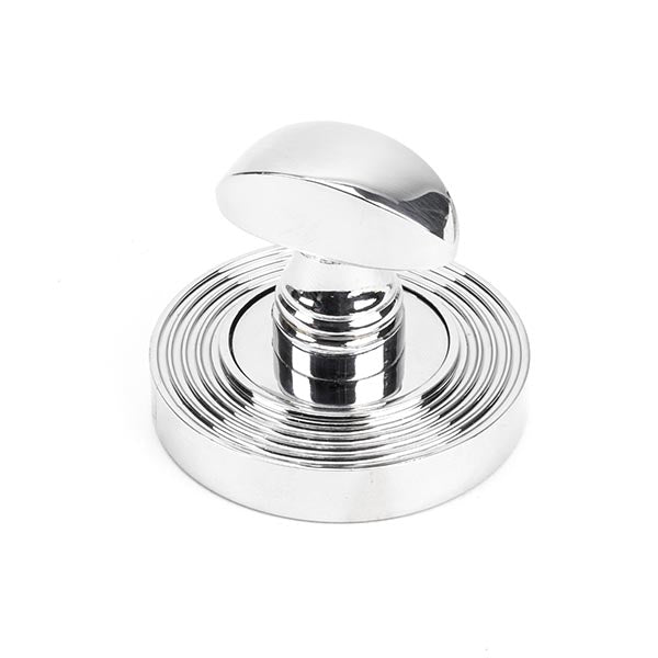 From The Anvil - Round Thumbturn Set (Beehive) - Polished Chrome - 45737 - Choice Handles