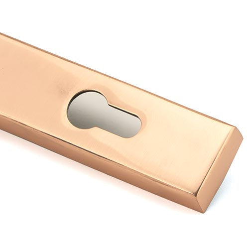 From The Anvil - Brompton Slimline Lever Espag. Lock Set - Polished Bronze - 45776 - Choice Handles