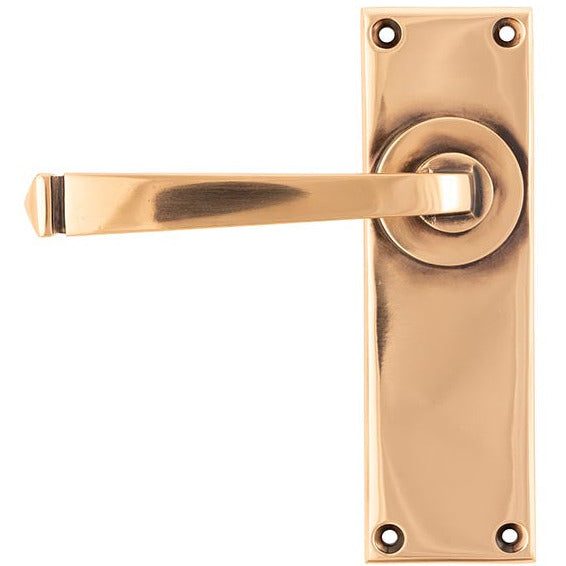 From The Anvil - Avon Lever Latch Set - Polished Bronze - 45788 - Choice Handles