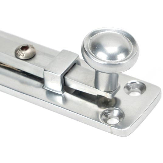 From The Anvil - 4" Universal Bolt - Satin Chrome - 45796 - Choice Handles