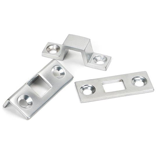 From The Anvil - 4" Universal Bolt - Satin Chrome - 45796 - Choice Handles