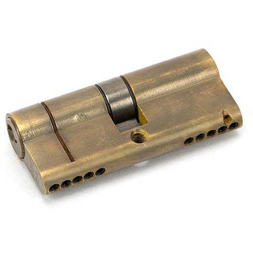 From The Anvil - 35/35 5pin Euro Cylinder - Aged Brass - 45807 - Choice Handles