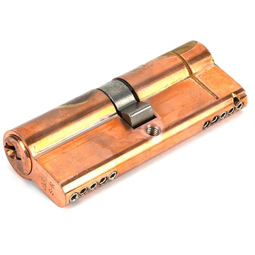 From The Anvil - 40/40 5pin Euro Cylinder - Polished Bronze - 45809 - Choice Handles