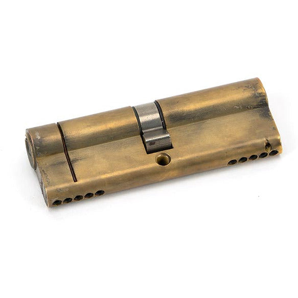 From The Anvil - 45/45 5pin Euro Cylinder - Aged Brass - 45819 - Choice Handles