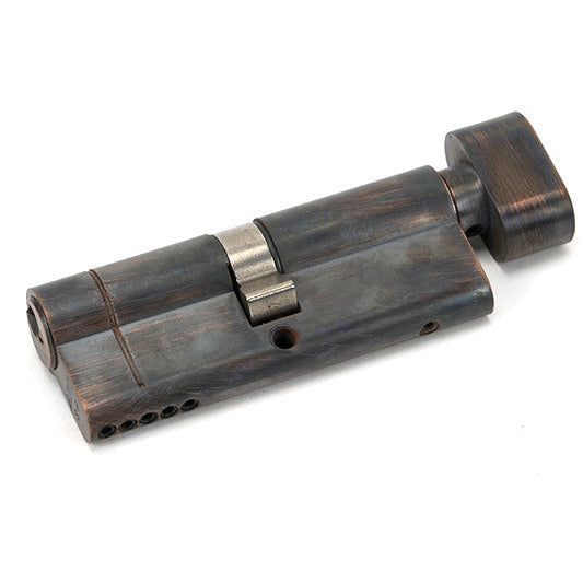 From The Anvil - 40/40 5pin Euro Cylinder/Thumbturn - Aged Bronze - 45848 - Choice Handles