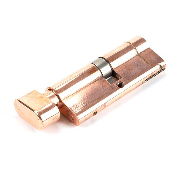 From The Anvil - 40/40 5pin Euro Cylinder/Thumbturn - Polished Bronze - 45849 - Choice Handles