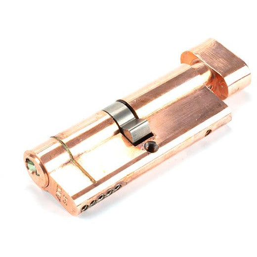 From The Anvil - 40/40 5pin Euro Cylinder/Thumbturn - Polished Bronze - 45849 - Choice Handles