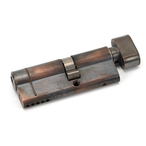 From The Anvil - 35T/45 5pin Euro Cylinder/Thumbturn - Aged Bronze - 45852 - Choice Handles