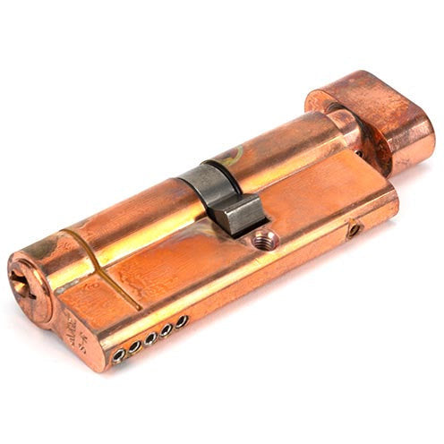 From The Anvil - 35T/45 5pin Euro Cylinder/Thumbturn - Polished Bronze - 45853 - Choice Handles