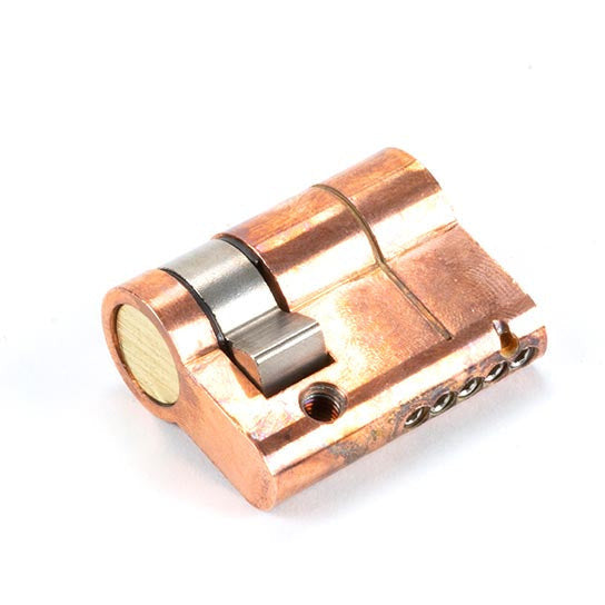 From The Anvil - 30/10 5pin Single Cylinder - Polished Bronze - 45877 - Choice Handles