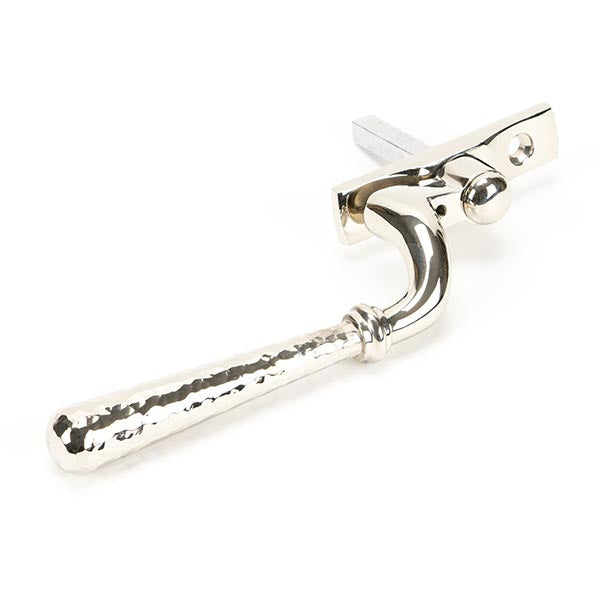 From The Anvil - Hammered Newbury Espag - RH - Polished Nickel - 45917 - Choice Handles