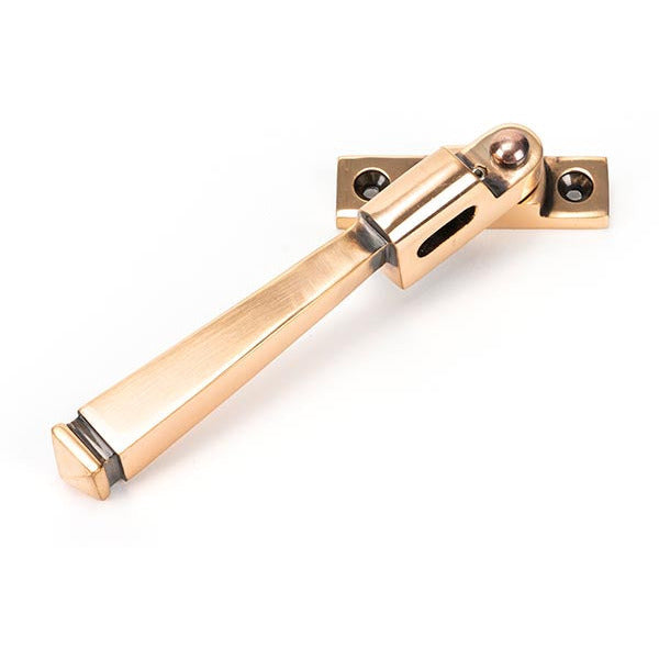 From The Anvil - Night-Vent Locking Avon Fastener - Polished Bronze - 45925 - Choice Handles