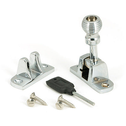 From The Anvil - Beehive Brighton Fastener (Radiused) - Polished Chrome - 45954 - Choice Handles