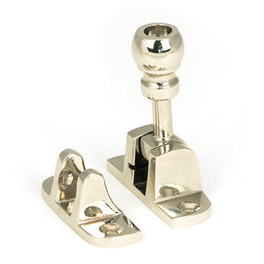 From The Anvil - Mushroom Brighton Fastener (Radiused) - Polished Nickel - 45958 - Choice Handles