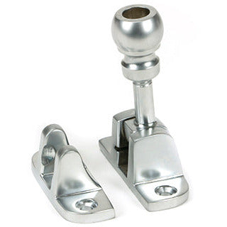 From The Anvil - Mushroom Brighton Fastener (Radiused) - Satin Chrome - 45961 - Choice Handles