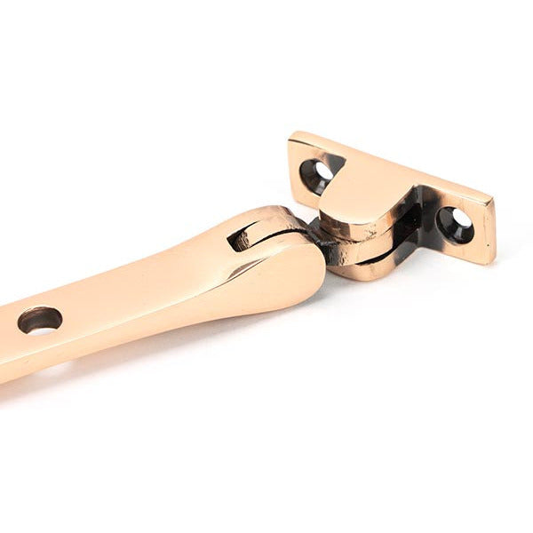 From The Anvil - 8" Brompton Stay - Polished Bronze - 46194 - Choice Handles