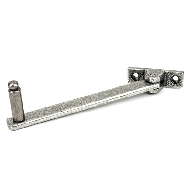 From The Anvil - 6" Roller Arm Stay - Pewter Patina - 46378 - Choice Handles