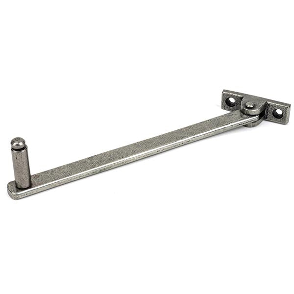 From The Anvil - 8" Roller Arm Stay - Pewter Patina - 46379 - Choice Handles