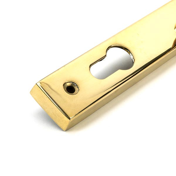 From The Anvil - Avon Slimline Lever Espag. Lock Set - Polished Brass - 46548 - Choice Handles