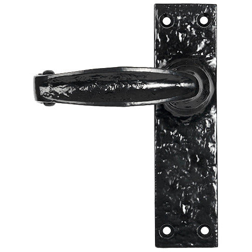 From The Anvil - MF Lever Latch Set - Black - 46574 - Choice Handles