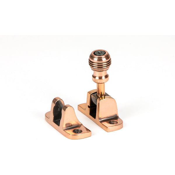 From The Anvil - Prestbury Brighton Fastener (Radiused) - Polished Bronze - 46588 - Choice Handles