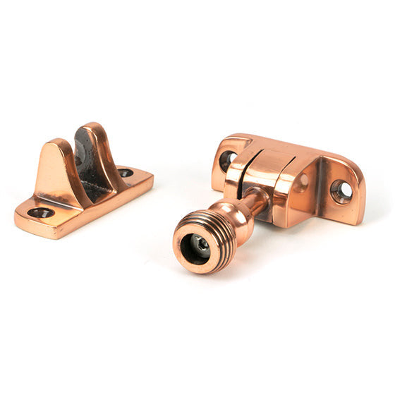 From The Anvil - Beehive Brighton Fastener (Radiused) - Polished Bronze - 46589 - Choice Handles