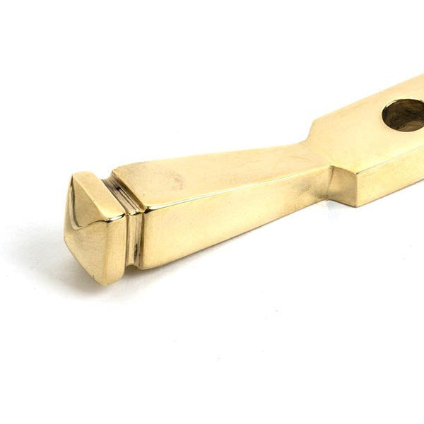 From The Anvil - 8" Avon Stay - Polished Brass - 46712 - Choice Handles