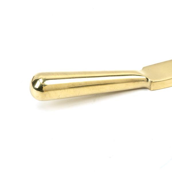 From The Anvil - 12" Newbury Stay - Polished Brass - 46717 - Choice Handles