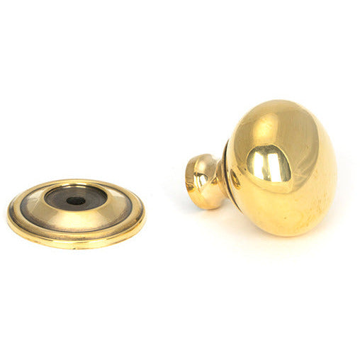 From The Anvil - Mushroom Cabinet Knob 32mm - Aged Brass - 46723 - Choice Handles
