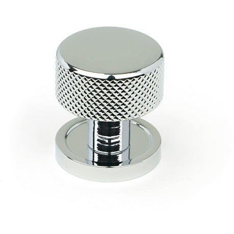 From The Anvil - Brompton Cabinet Knob - 25mm (Plain) - Polished Chrome - 46818 - Choice Handles