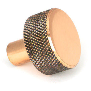 From The Anvil - Brompton Cabinet Knob - 25mm (No rose) - Polished Bronze - 46831 - Choice Handles