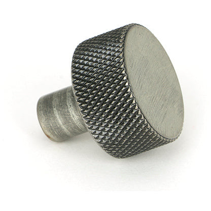 From The Anvil - Brompton Cabinet Knob - 25mm (No rose) - Pewter Patina - 46843 - Choice Handles
