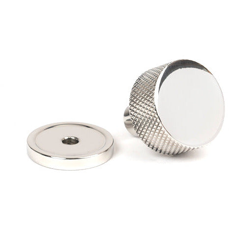 From The Anvil - Brompton Cabinet Knob - 25mm (Plain) - Polished Stainless Steel - 46846 - Choice Handles