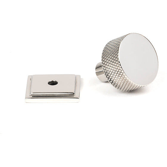 From The Anvil - Brompton Cabinet Knob - 25mm (Square) - Polished Stainless Steel - 46849 - Choice Handles