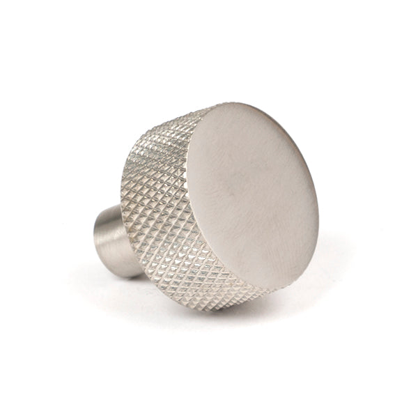 From The Anvil - Brompton Cabinet Knob - 25mm (No rose) - Satin Stainless Steel - 46851 - Choice Handles