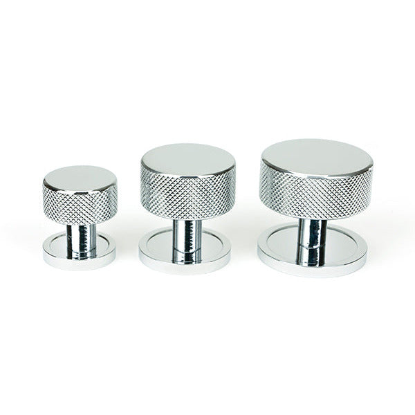 From The Anvil - Brompton Cabinet Knob - 32mm (Plain) - Polished Chrome - 46858 - Choice Handles