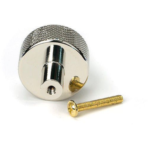 From The Anvil - Brompton Cabinet Knob - 32mm (No rose) - Polished Nickel - 46863 - Choice Handles