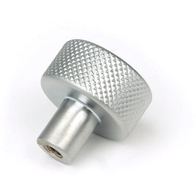 From The Anvil - Brompton Cabinet Knob - 25mm (No rose) - Satin Chrome - 46880 - Choice Handles