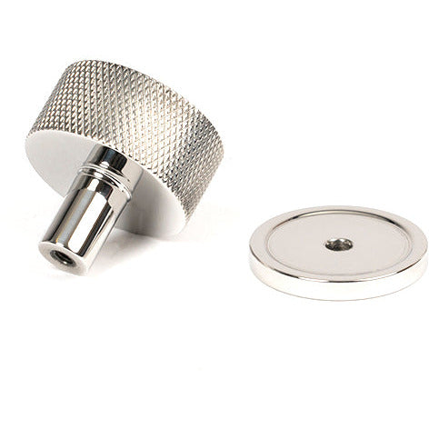 From The Anvil - Brompton Cabinet Knob - 32mm (Plain) - Polished Stainless Steel - 46886 - Choice Handles