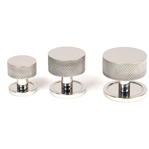 From The Anvil - Brompton Cabinet Knob - 32mm (Plain) - Polished Stainless Steel - 46886 - Choice Handles