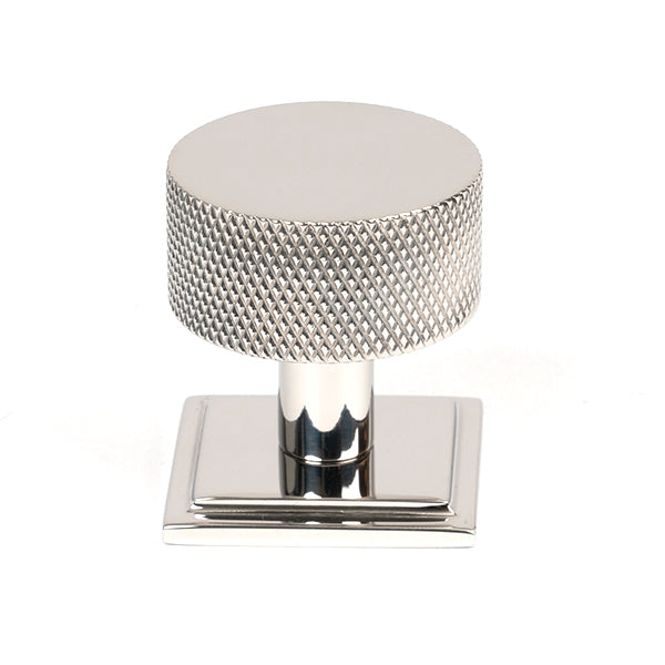 From The Anvil - Brompton Cabinet Knob - 32mm (Square) - Polished Stainless Steel - 46889 - Choice Handles