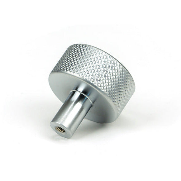 From The Anvil - Brompton Cabinet Knob - 32mm (No rose) - Satin Chrome - 46892 - Choice Handles
