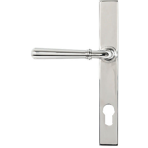 From The Anvil - Newbury Slimline Lever Espag. Lock Set - Polished Marine SS (316) - 47072 - Choice Handles