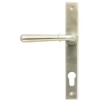 From The Anvil - Newbury Slimline Lever Espag. Lock Set - Satin Marine SS (316) - 47073 - Choice Handles