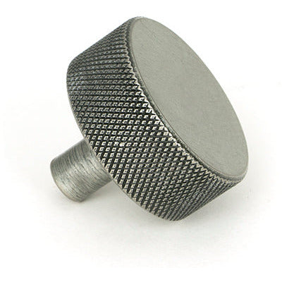 From The Anvil - Brompton Cabinet Knob - 38mm (No rose) - Pewter Patina - 47089 - Choice Handles
